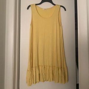 Yellow Flowy Dress